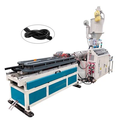 Máquina extrusora de tubo corrugado de parede única